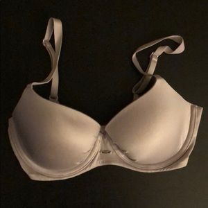 Victoria’s Secret lined demi light purple‎ bra 32D